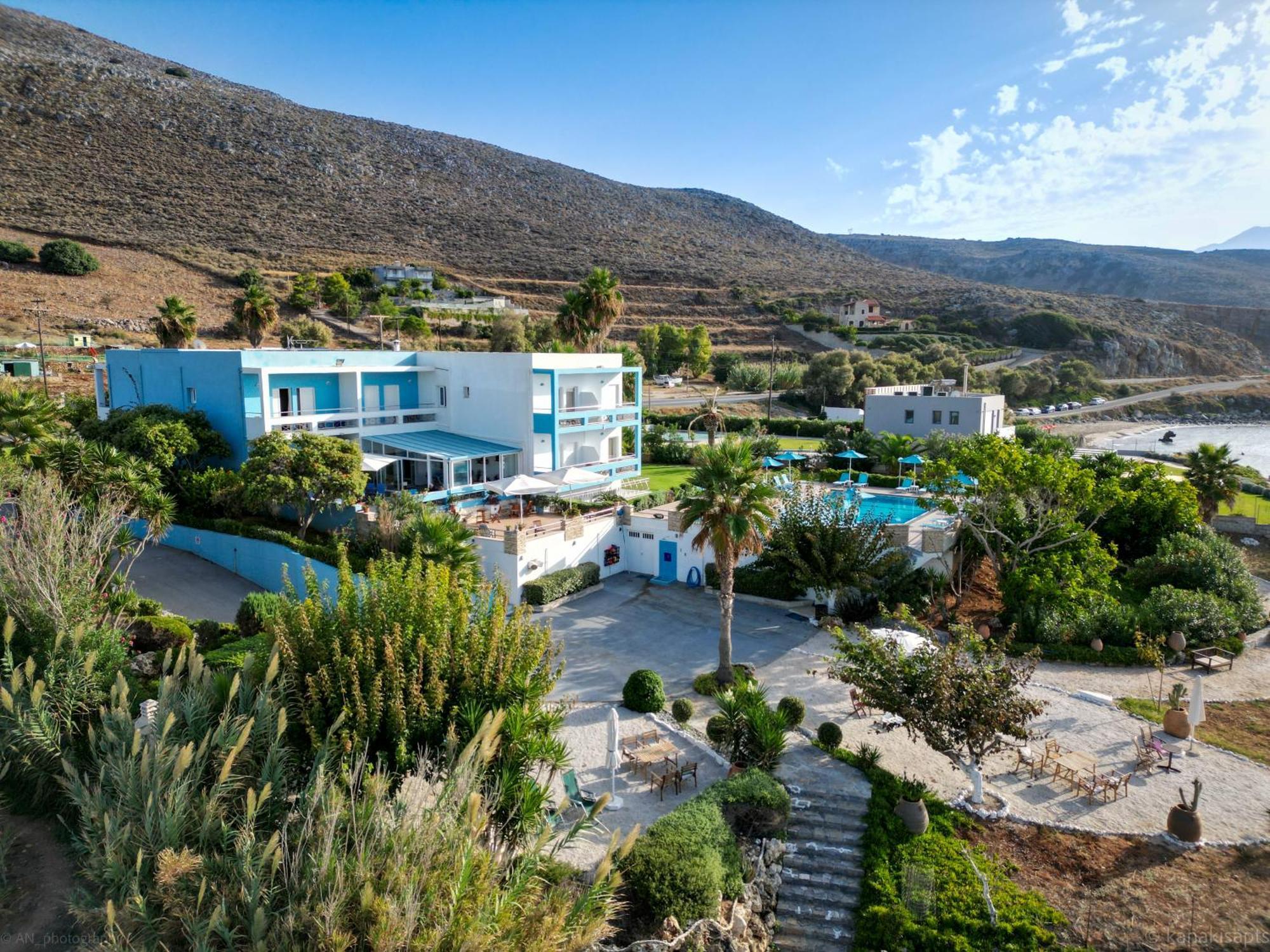 Kanakis Blue Beach Apartments Petres  Extérieur photo